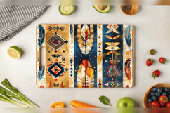 Ethnic Native American Cutting Boards sublimation Design Product Image 3