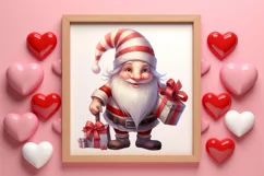 Cute Valentine Gnome Clipart, Gnome Clipart, Cute Gnome Product Image 3