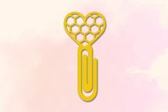 Paper Clips, Honeycombs Heart STL/3MF files for 3D Printing Product Image 3