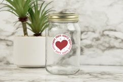 Love more worry loss Sticker Product Image 3