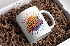 Birthday Splash Vibrant Celebration Text PNG Pack Product Image 3