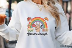You are EnoughPNG, Motivational sublimation PNG Product Image 1