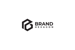 Hexagon Letter B Logo Design Vector Template Product Image 3