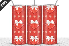 Lovely Hearts Tumbler Design | Valentine&#039;s Day Tumbler Wrap Product Image 3