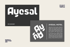 Agatic - Unique logo Corporate Font Product Image 3