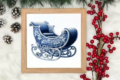 Cozy Christmas Knitting Clipart, Christmas PNG Product Image 3