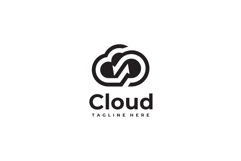 Cloud Sync Logo Design Vector Template Product Image 3