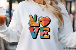 LOVE PNG, Autism Sublimation PNG Product Image 1