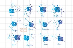 Astrology svg bundle, Star zodiac constellation svg Product Image 6
