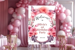 Baby Shower Welcome Sign Template 161 Product Image 3