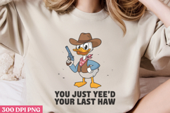 You just yee'd your PNG, Funny Animal Sublimation PNG Product Image 3