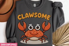 Clawsome PNG, Funny Animal Puns Sublimation PNG Product Image 3