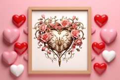 Victorian Valentines Day Clipart, Valentines Day PNG Product Image 3