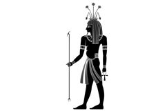 Hapi.Egyptian ancient symbol. Culture.Design element. Product Image 3