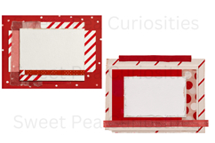 Red, Paper, Cluster, Ephemera, PNG, Junk Journal, clipart Product Image 3