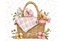 Cottagecore Kitchen Clipart, Vintage Country Floral Kitchen Product Image 3