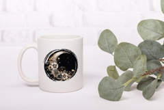 Celestial Moon Illustration PNG, Boho Illustration Product Image 3