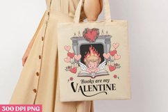Books are my valentine PNG, Sweet Valentines Sublimation PNG Product Image 3