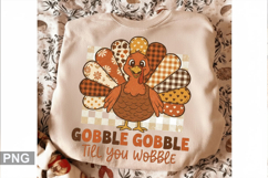 Gobble Gobble Till You Sublimation - Halloween PNG Design Product Image 3