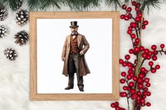 Vintage Christmas Magic Clipart, Christmas Clipart Product Image 3