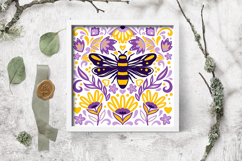 Bee and honey layered paper cut | Bee Honey laser Layered Product Image 3