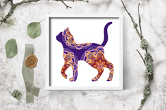 Shadow Box SVG Cat / Layer SVG File for Cricut / Cricut Cat Product Image 2