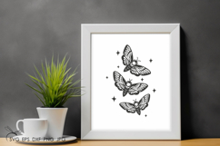 Night moths svg files for cricut Product Image 3