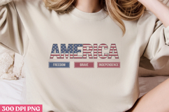 America freedom brave PNG, 4th Of July Sublimation PNG Product Image 3