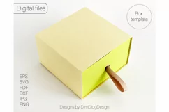 Box template svg Favor box svg Party favor boxes Gift box Product Image 1