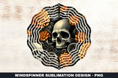 Halloween Wind Spinner Sublimation Design Product Image 1