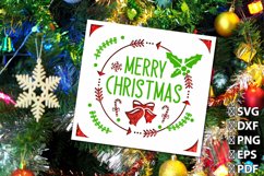 3D Christmas insert card Paper cutting Product Image 3
