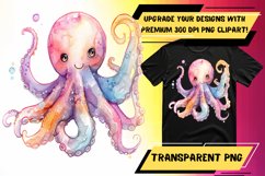 Adorable Watercolor Creature Design - Sublimation PNG Product Image 1