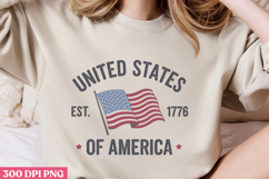 United States of America PNG, 4th Of July Sublimation PNG Product Image 3