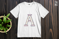 Fantasy Letter A Watercolor Alphabet Clipart Sublimation PNG Product Image 2
