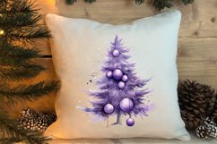 Lavender And Christmas Tree Sublimation Clipart Product Image 3