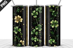 3D St Patrick&#039;s Day Tumbler Wrap| Sublimation Design Product Image 4