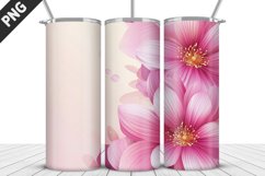 Flowers Tumbler Design | Valentine&#039;s Day Tumbler Wrap Product Image 4