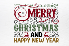 Vintage Christmas Sign SVG Product Image 3
