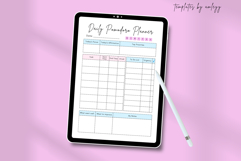 Daily Pomodoro Planner Canva Template | Focus Timer Schedule Product Image 3