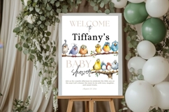 Baby Shower Welcome Sign Template 114 Product Image 4