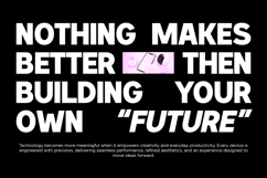 Kaineto Geometric Bold Sans Serif Font Product Image 3