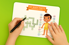 My Body Parts. Educational Flashcards Product Image 7