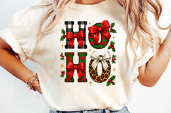 Leopard Plaid Holiday Sublimation, Christmas Png Product Image 2