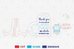 Bus Driver Heart Sign SVG, Gift for Bus Driver Product Image 2