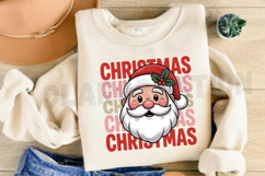 Cute Santa Claus PNG, Christmas Sublimation Design Product Image 3