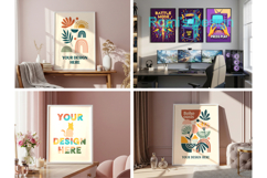 Frame Wall Art Mockup Bundle Product Image 4