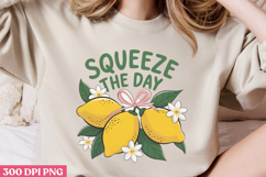 Squeeze The Day PNG, Coquette Bow Positive Fun Product Image 3