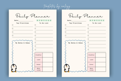 Daily Planner Template | Canva Editable Daily Planner Product Image 3