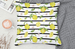 Lemons Seamless Pattern, Digital Paper Product Image 3