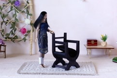 Two miniature Tudor chair 1:12 scale digital file. X framed Product Image 3